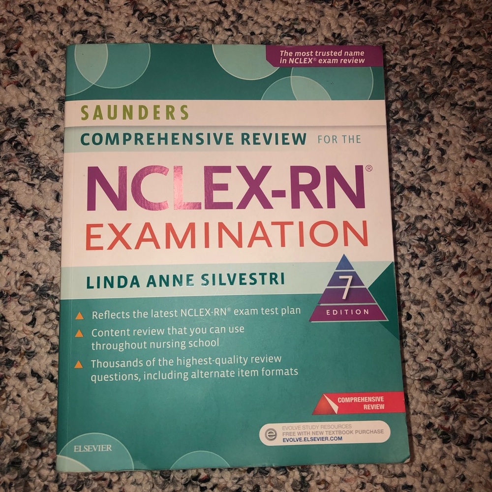 Saunders NCLEX RN exam book 7th